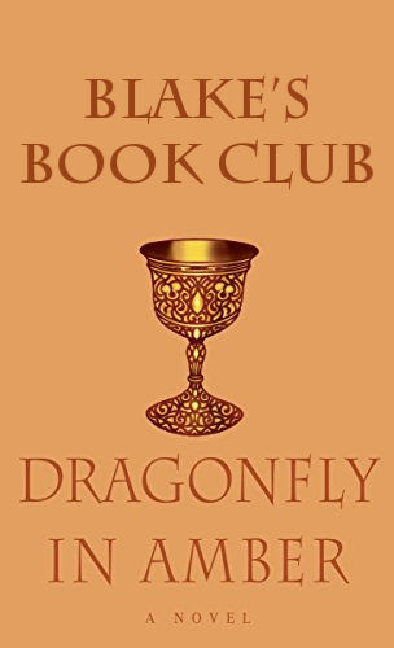 Blake's Book Club Dragonfly IN AMber