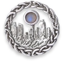 Hamilton & Young Standing Stones Brooch