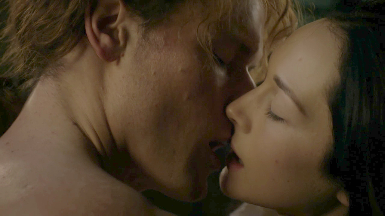 kissing in Outlander, kiss isn't just a kiss