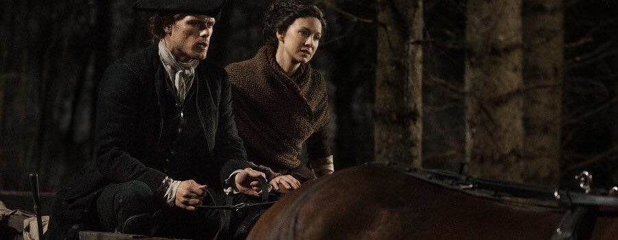 outlander season 4 behind the scenes photos, outlander filming in glasgow