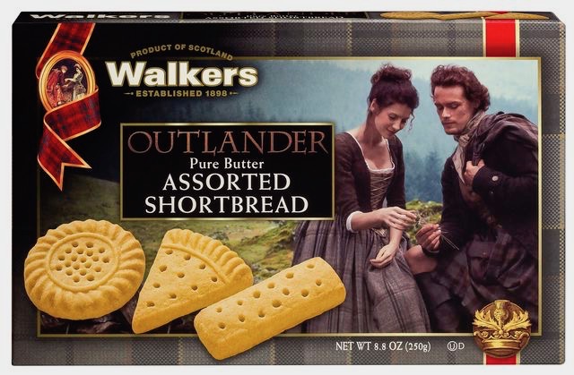 Walker's Outlander edition shortbread cookie tin