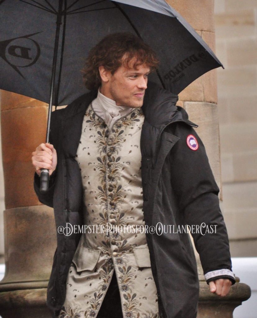 outlander filming in glasgow, outlander season 4