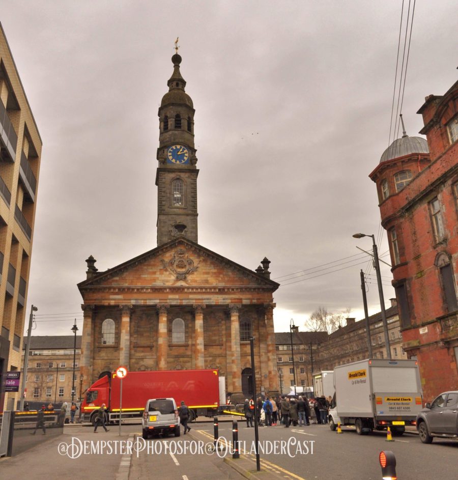 outlander filming in glasgow