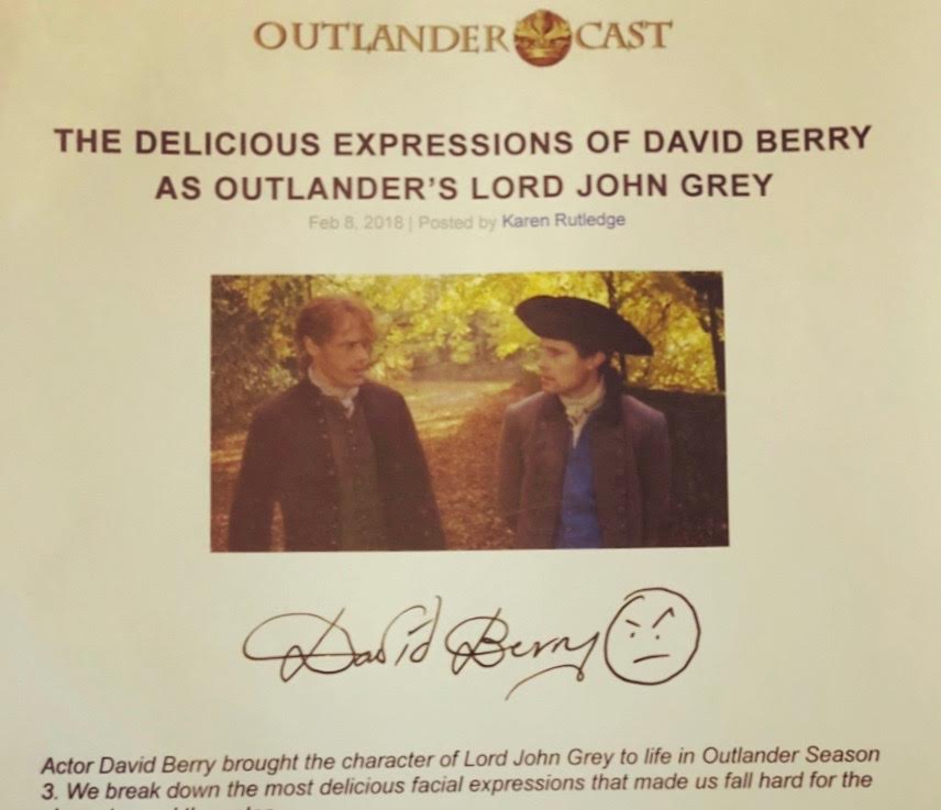 Scottish Highland Games, Outlander