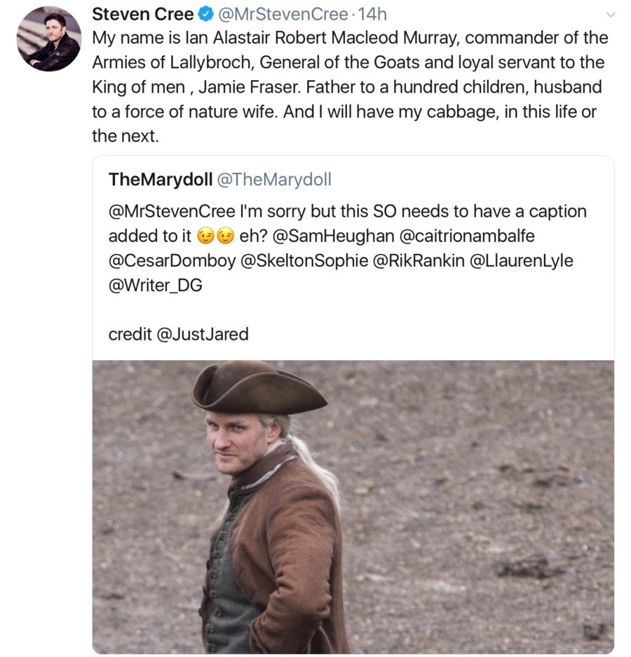 outlander episode 407, down the rabbit hole, outlander season 4, behind the scenes outlander season 4