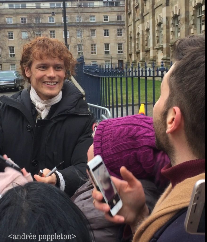 seeing outlander, outlander episode 408, behind the scenes filming outlander