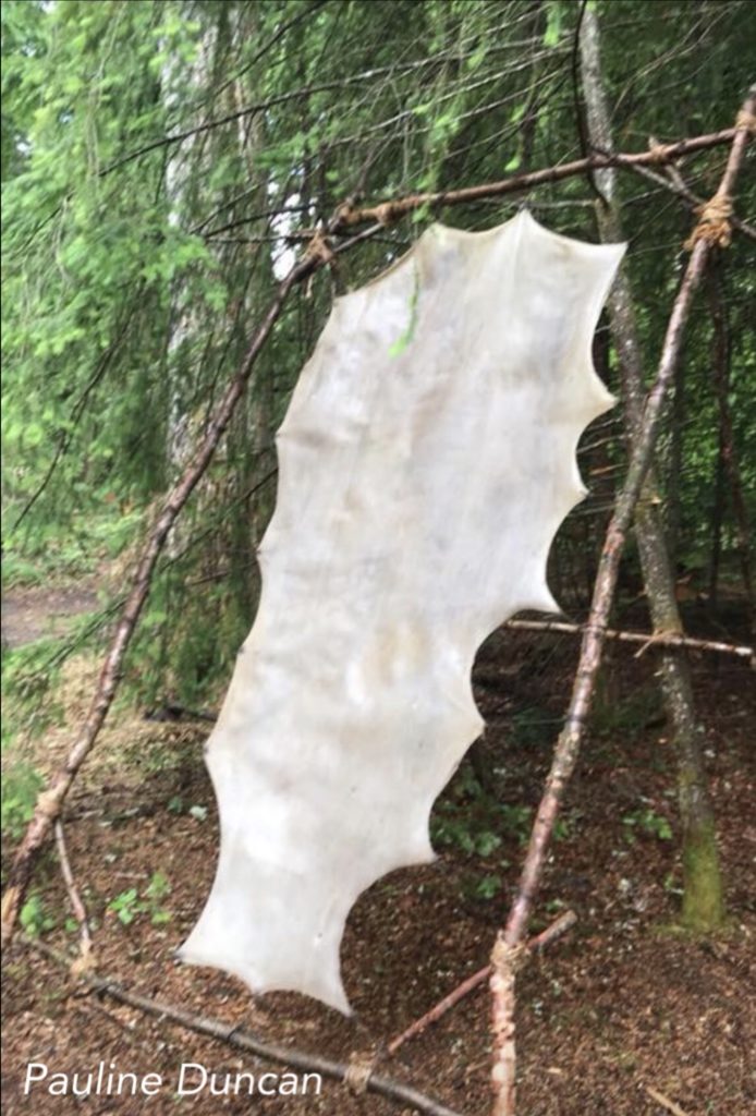 behind the scenes filming outlander season 4, outlander episode 412 providence, faskally wood, filming the mohawk village in outlander