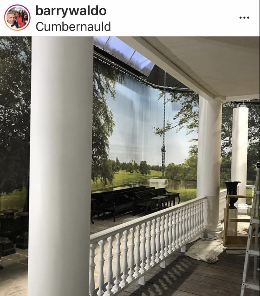 behind the scenes filming outlander season 4, outlander episode 412 providence