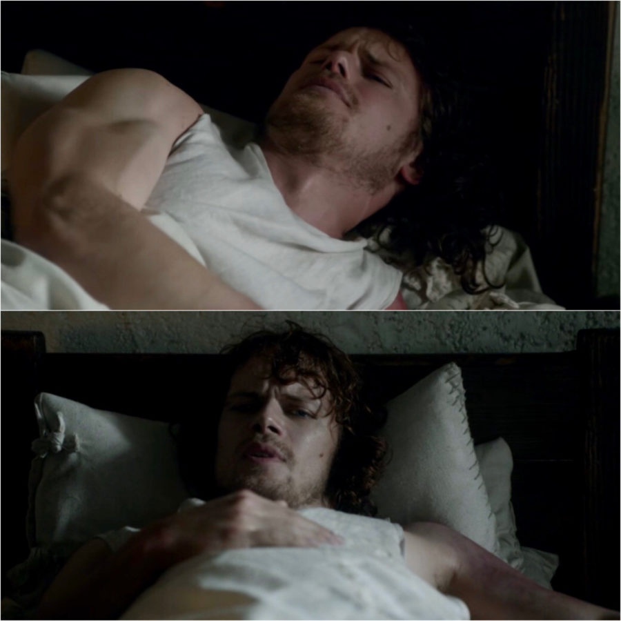 the many near deaths of jamie fraser, outlander season 1