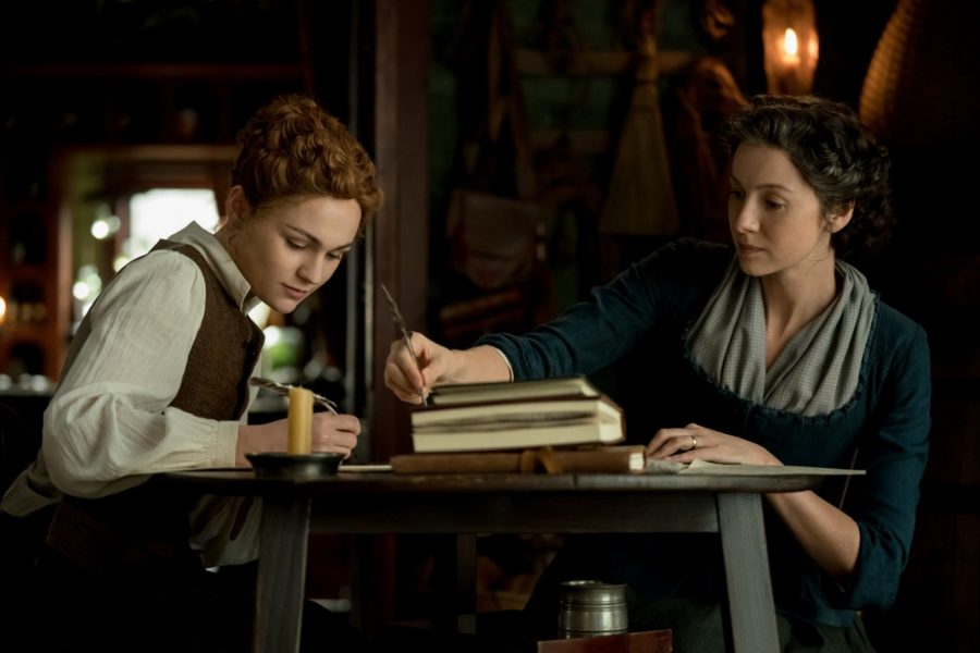 claire and brianna, outlander season 5
