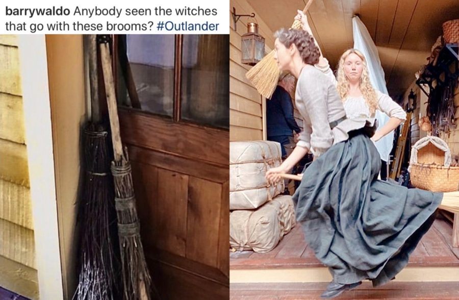 Caitriona Balfe and Lauren Lyle