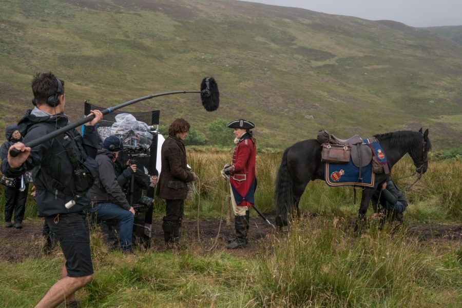 filming outlander, outlander photographer aimee spinks
