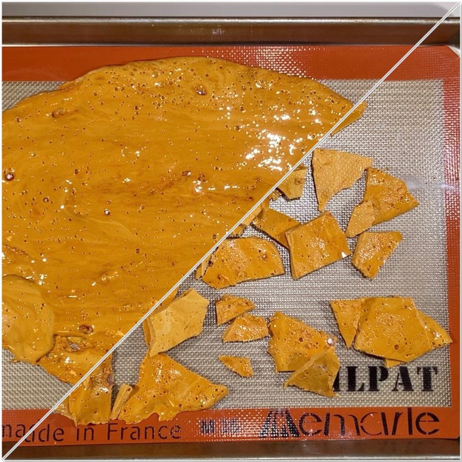 Breaking up the Honeycomb candy collage