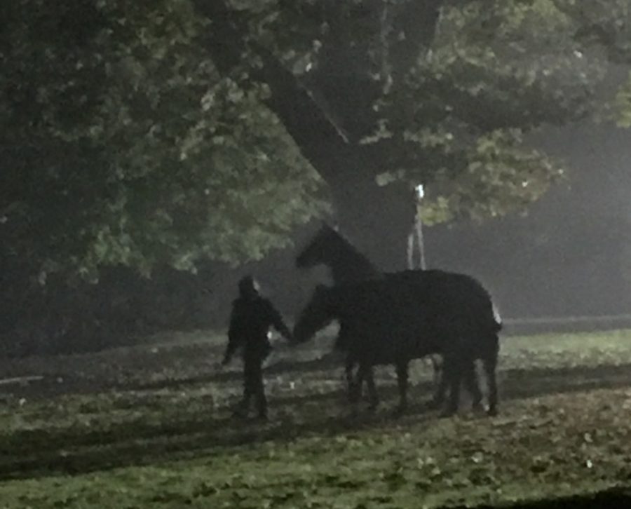 filming outlander season 4, graveyard scene, Outlander Cast blog