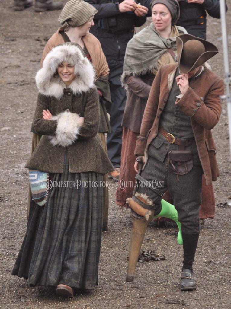 outlander season 4 behind-the-scenes, gary dempster photos, outlander cast blog