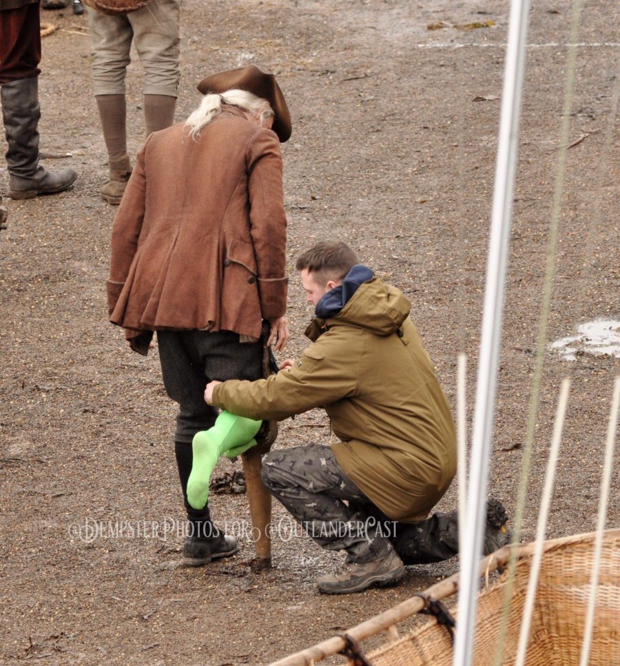 outlander season 4 behind-the-scenes, gary dempster photos, outlander cast blog