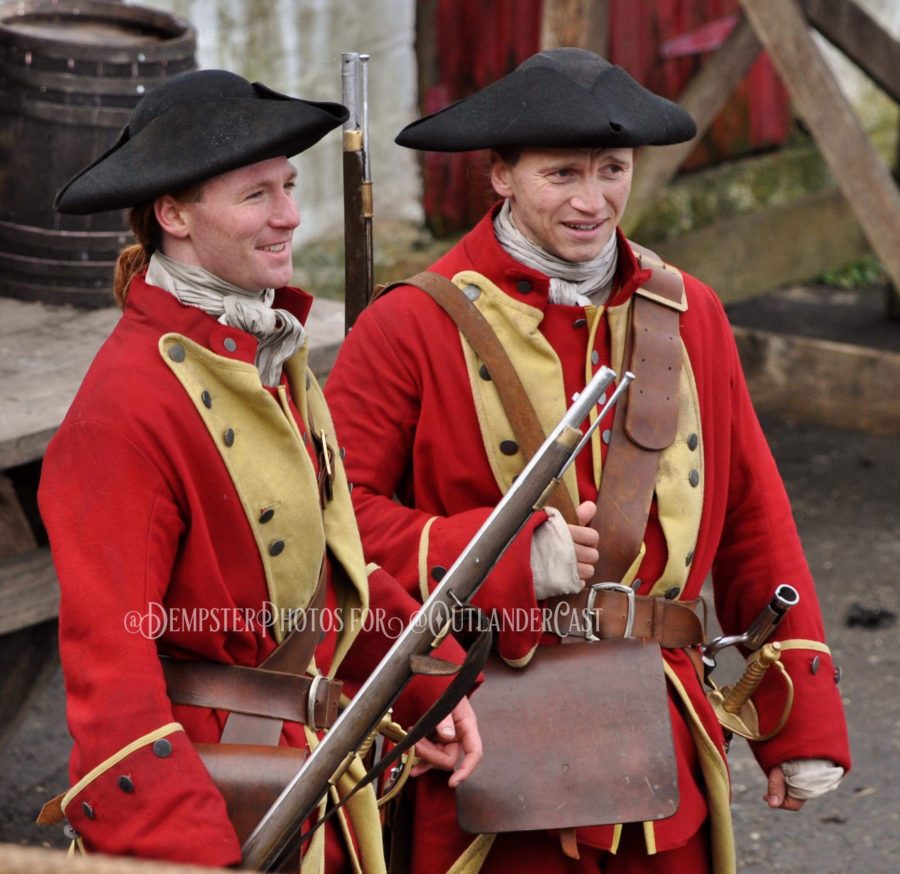 outlander season 4 behind-the-scenes, gary dempster photos, outlander cast blog