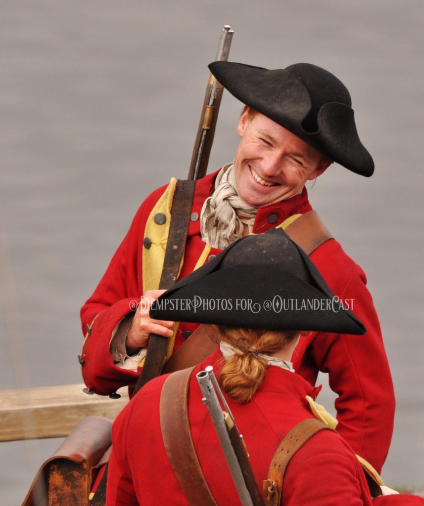 outlander season-4-behind-the-scenes, gary dempster photos, outlander cast blog