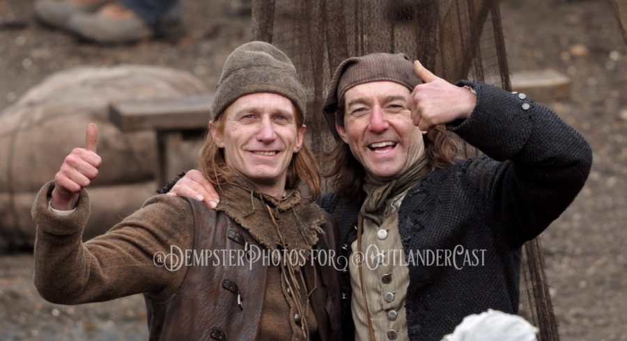 outlander season 4 behind-the-scenes, gary dempster photos, outlander cast blog