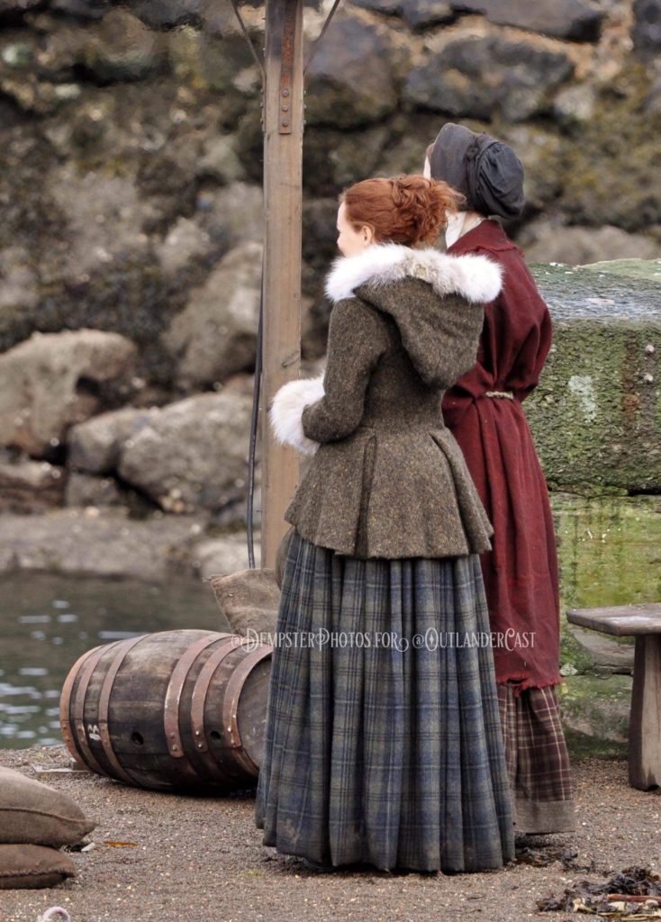 outlander season 4 behind-the-scenes, gary dempster photos, outlander cast blog