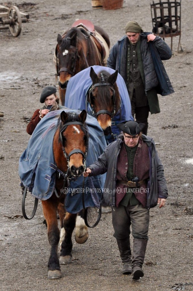 outlander season 4 behind-the-scenes, gary dempster photos, outlander cast blog