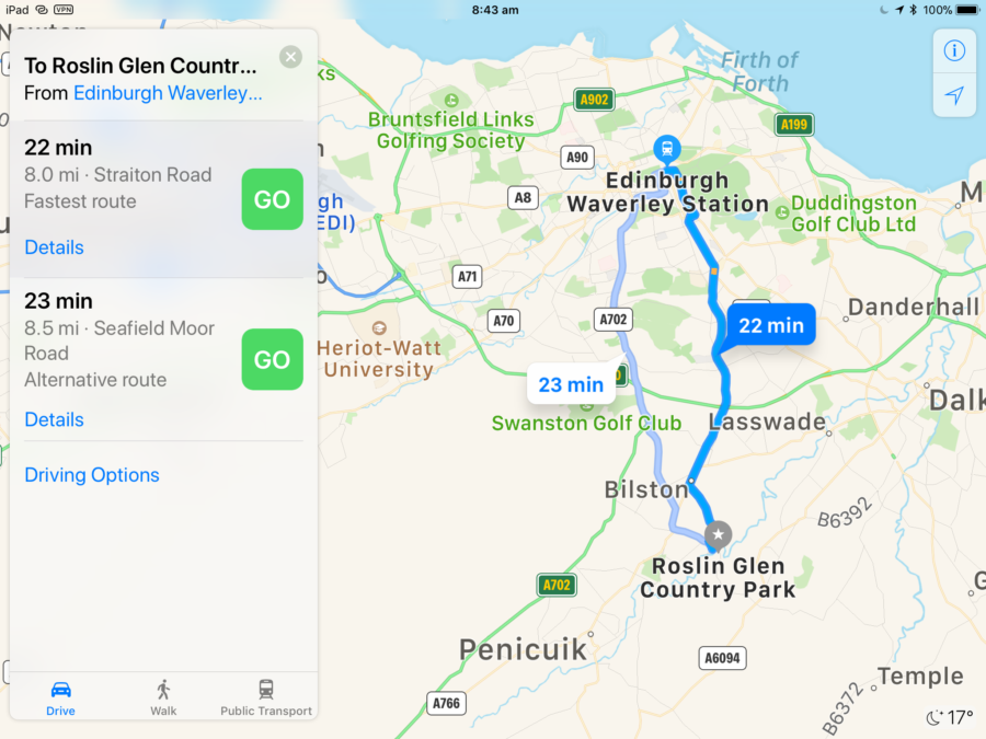 roslin glen country park, outlander locations
