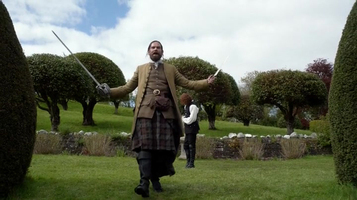 rewatch outlander season 2, murtagh