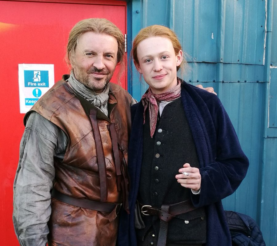 outlander actor Keith Fleming, Lesley, Outlander season 4