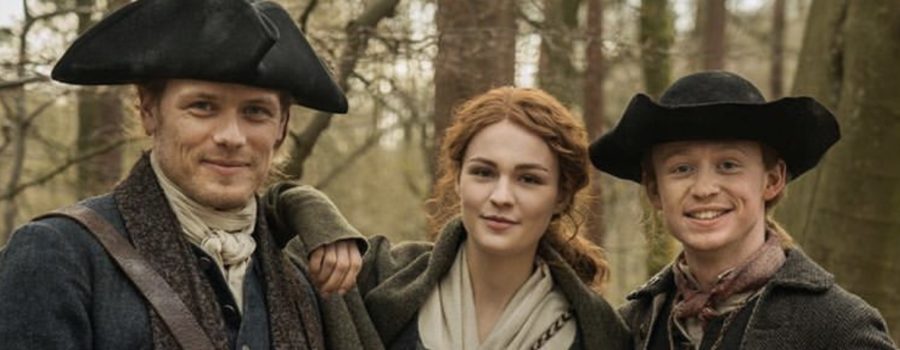 outlander episode 409, behind the scenes filming outlander season 4, the birds and the bees