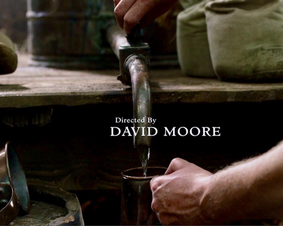 Whisky pouring into a mug photo from Outlander STARZ Season 4 opening credits