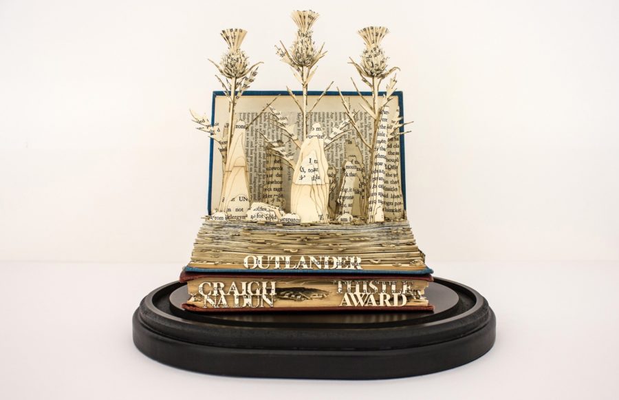 outlander updates, thistle award by Thomas Wightman