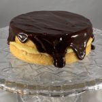 Mini Boston Cream Pie, Boston Cream Pie, Pastry Cream, Ganache, 20th century baking, Boston