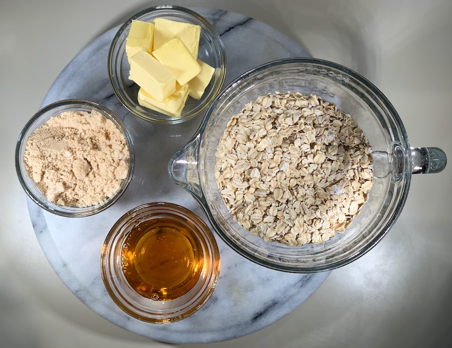 British Flapjacks ingredients