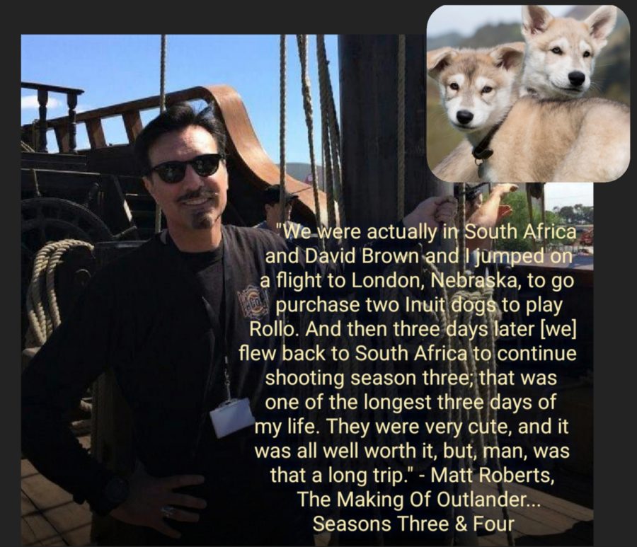 author tara bennett, the making of outlander, Matt Roberts