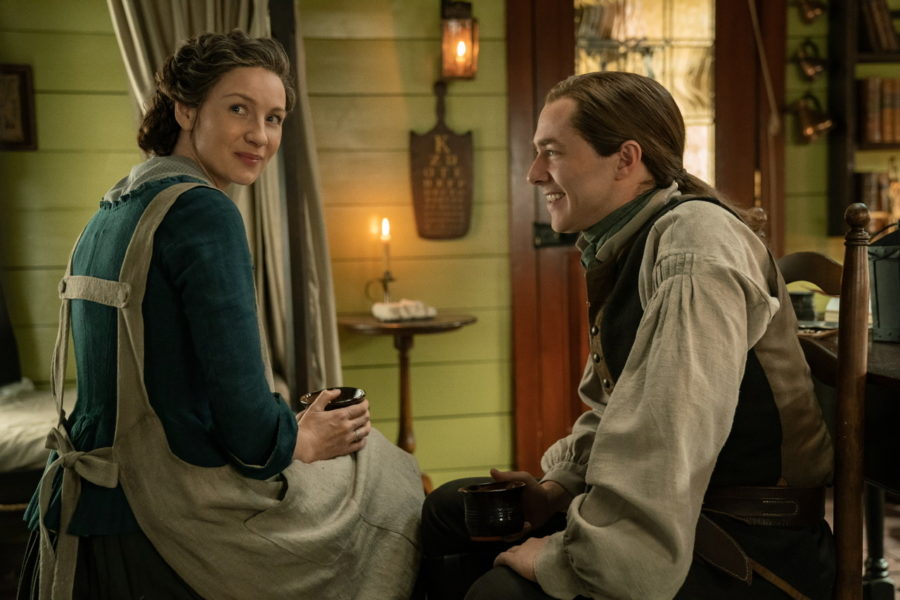 claire and roger, outlander season 5