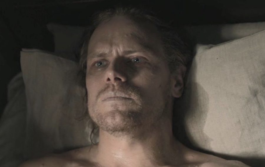 jamie on his death bed, outlander season 5