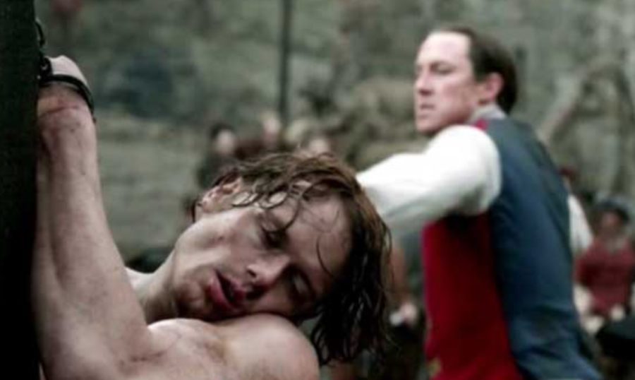 Black Jack Randall flogging Jamie, outlander season 1