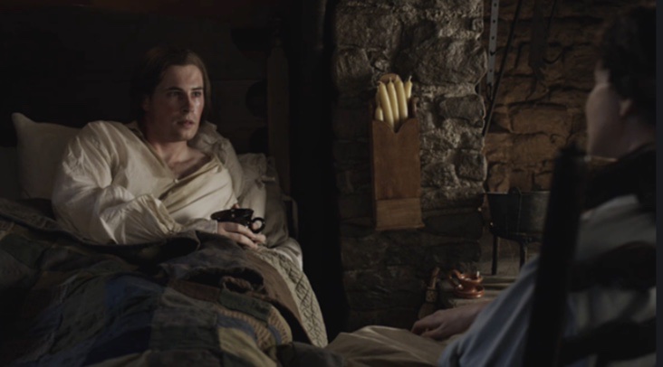 lord john grey sick with measles, contagion in outlander