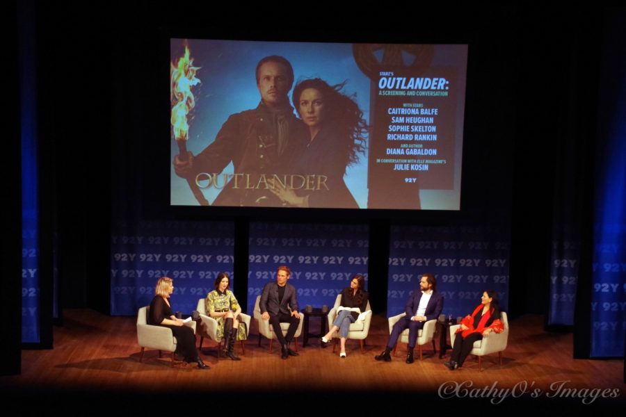 Outlander cast panel 92nd St Y, in diana gabaldon we trust