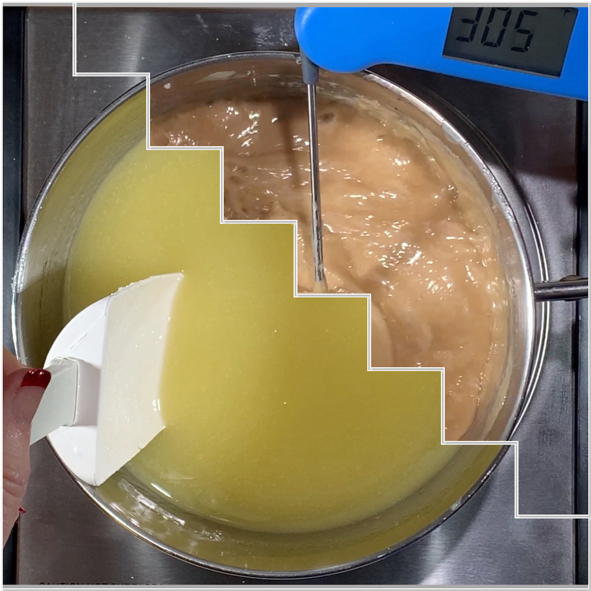 Cooking English Toffee collage