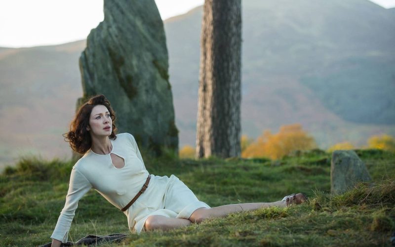 why can Claire travel through the stones
