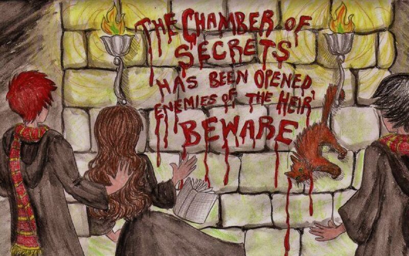 The Chamber Of Secrets: THe Writing On THe Wall