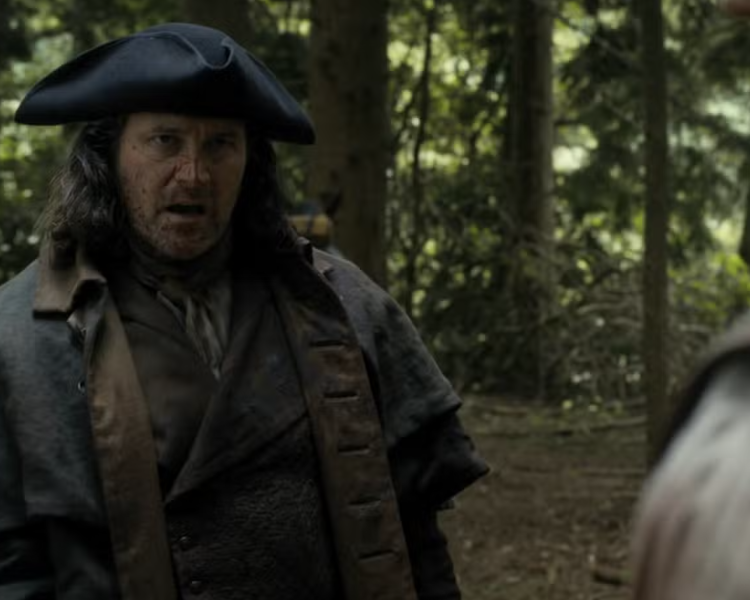 What is Captain Cunningham doing in Outlander