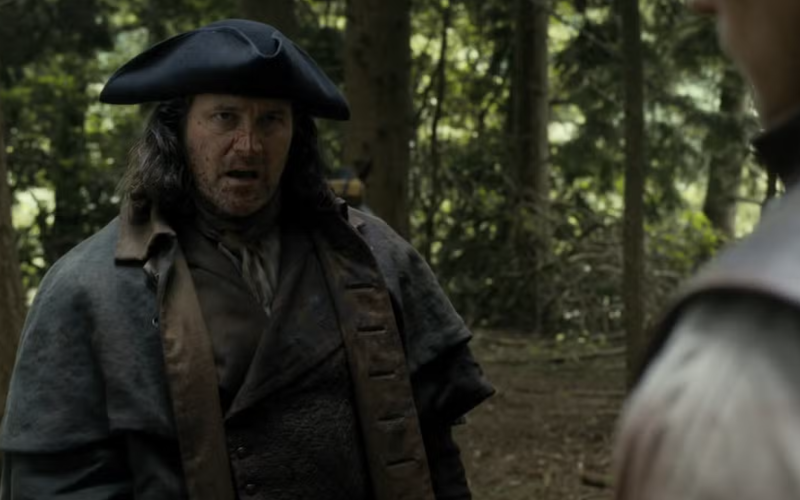 What is Captain Cunningham doing in Outlander