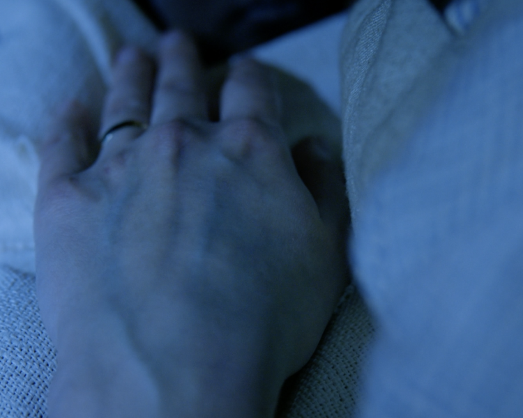 Claire blue light Outlander