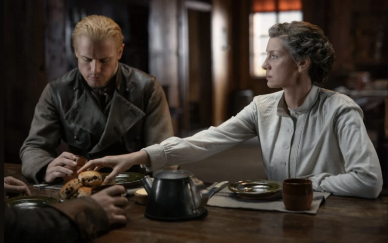 Outlander 8.02 knee jerk reaction