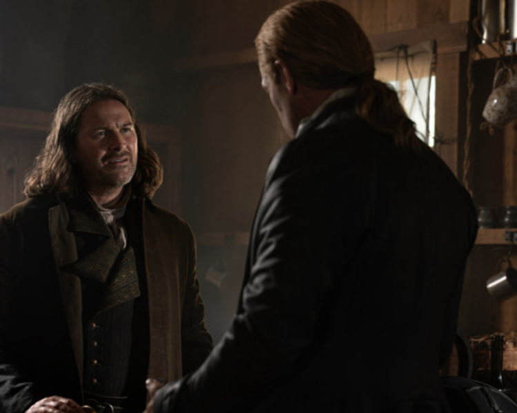 Outlander 8.03 knee jerk reaction