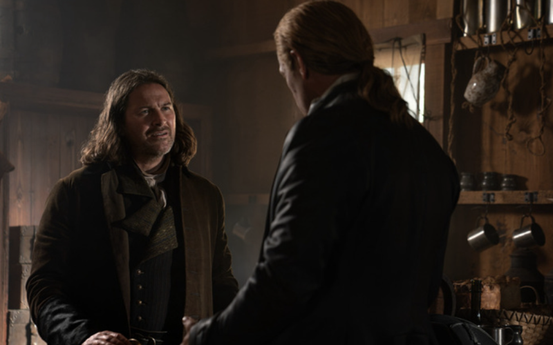 Outlander 8.03 knee jerk reaction