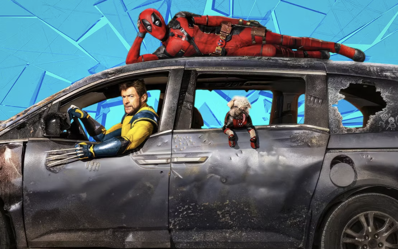 Honda Odyssey fight Deadpool and Wolverine