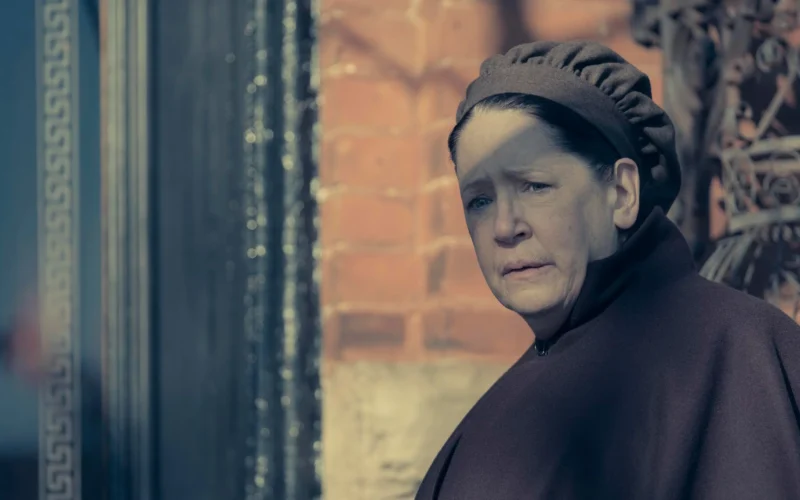 why did Emily stab Aunt Lydia